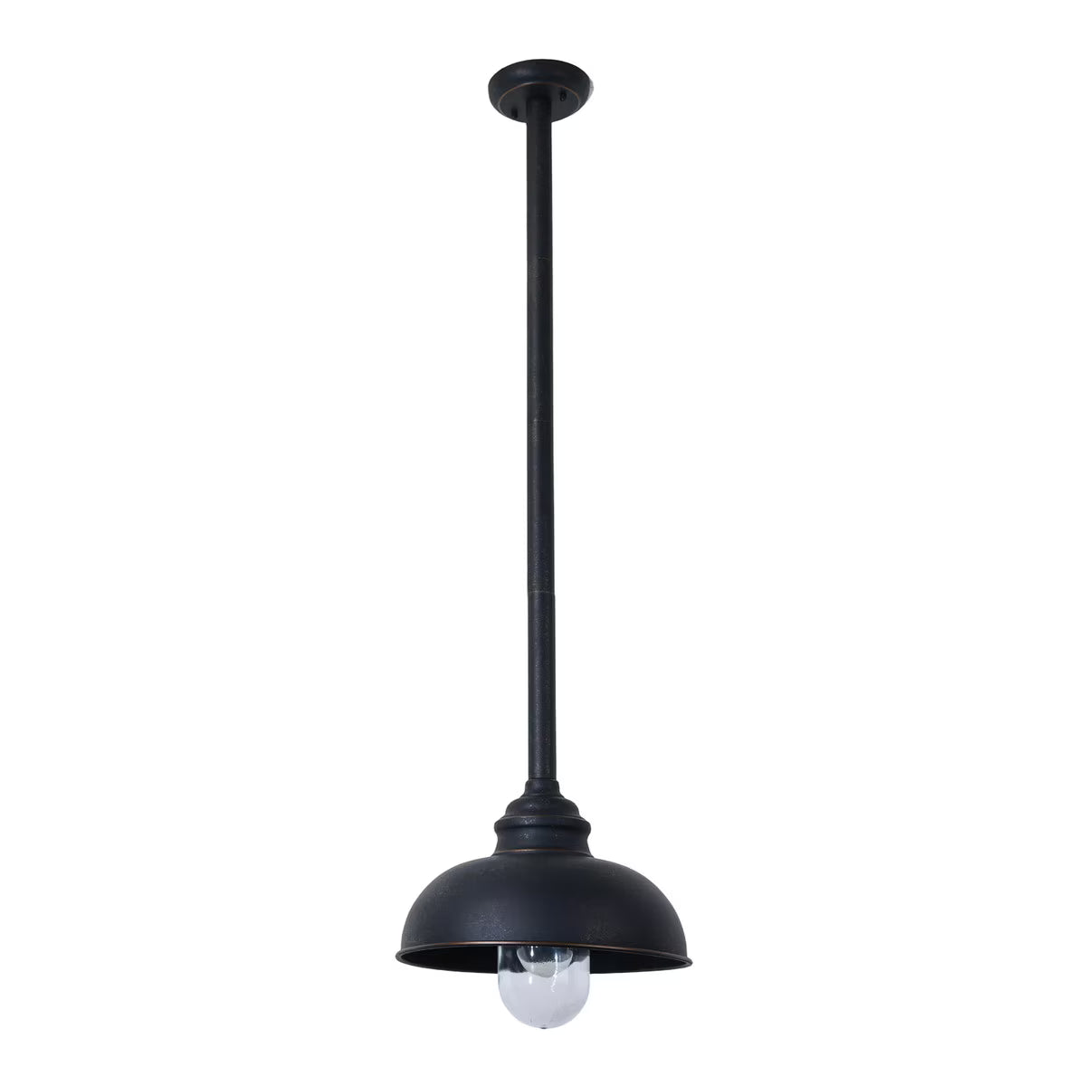 Parkway Large Outdoor Rod Pendant Antique Bronze