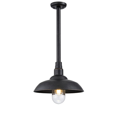 Foundry Large Outdoor Rod Pendant Antique Bronze