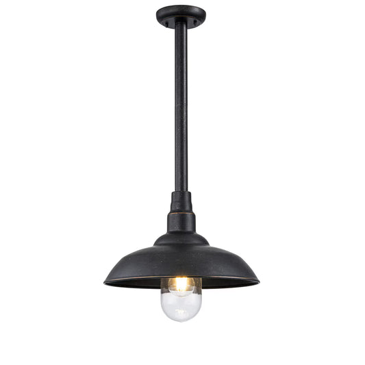 Foundry Large Outdoor Rod Pendant Antique Bronze