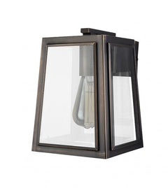 London Solid Brass Exterior Wall Light Bronze