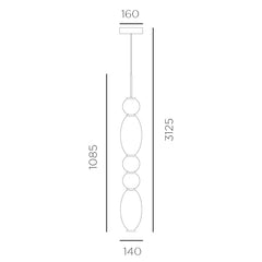 Lumiere 3 LED Pendant