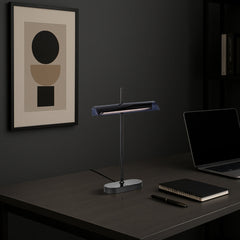 Lyman LED Table Lamp Smoked Gun Metal