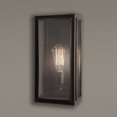 Lille Outdoor Wall Light Medium Clear Glass