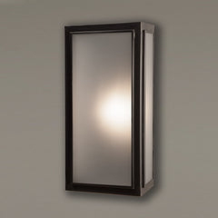 Lille Outdoor Wall Light Medium Frosted Glass