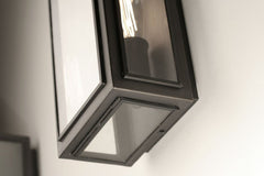 Lille Outdoor Wall Light Medium Clear Glass