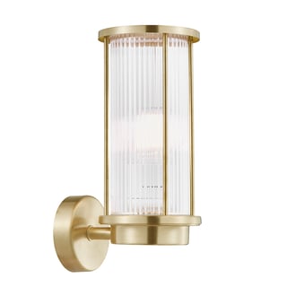 Linton Exterior Wall Light Brass