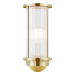 Linton Exterior Wall Light Brass