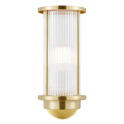 Linton Exterior Wall Light Brass