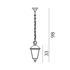 London Exterior Pendant Light