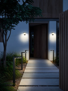 Rica Round Solar Wall Light