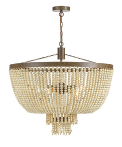 Maddisson 5LT Beaded Pendant Natural