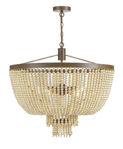 Maddisson 5LT Beaded Pendant Natural