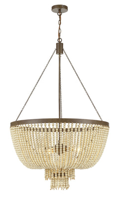 Maddisson 5LT Beaded Pendant Natural