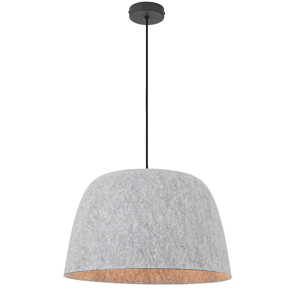 Malin 1LT Pendant Grey