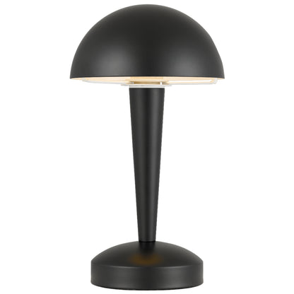 Mandel Touch Table Lamp Black