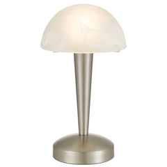 Mandel Touch Table Lamp Nickel