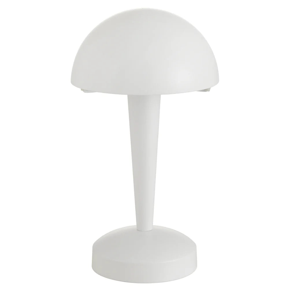 Mandel Touch Table Lamp White