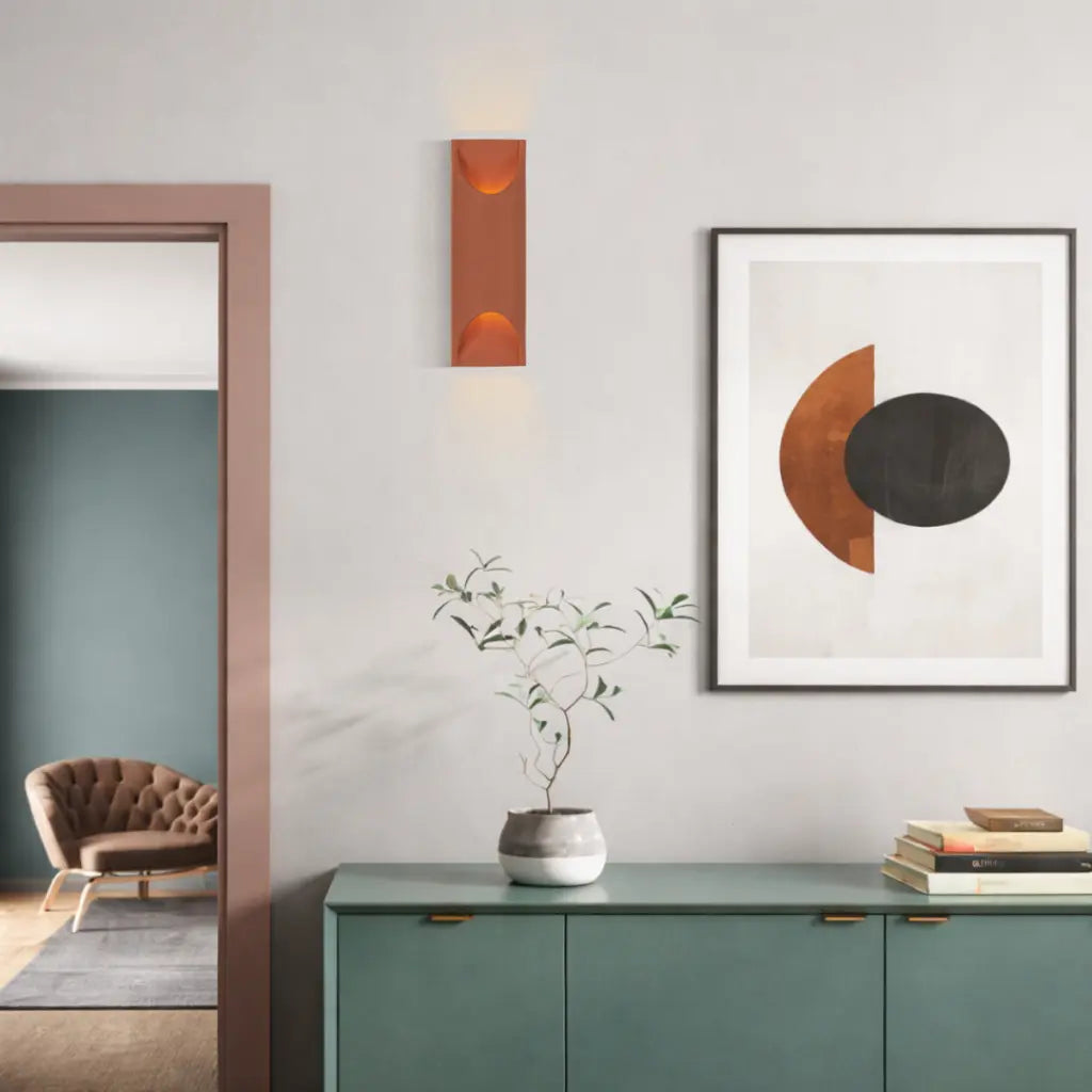 Mazal Gypsum Up/Down Wall Light