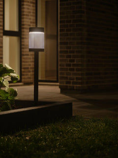 Coupar Solar Garden light Black
