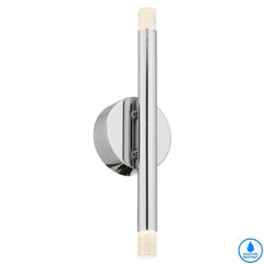 Milazo 2 LED Wall Light Chrome