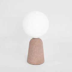 Poppy Cement Table Lamp