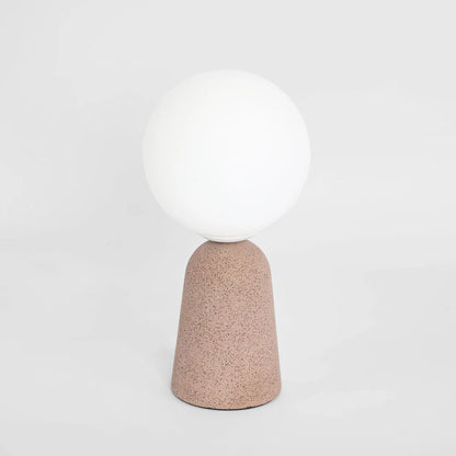 Poppy Cement Table Lamp