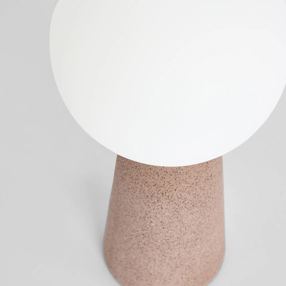 Poppy Cement Table Lamp