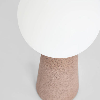 Poppy Cement Table Lamp
