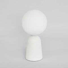 Poppy Cement Table Lamp