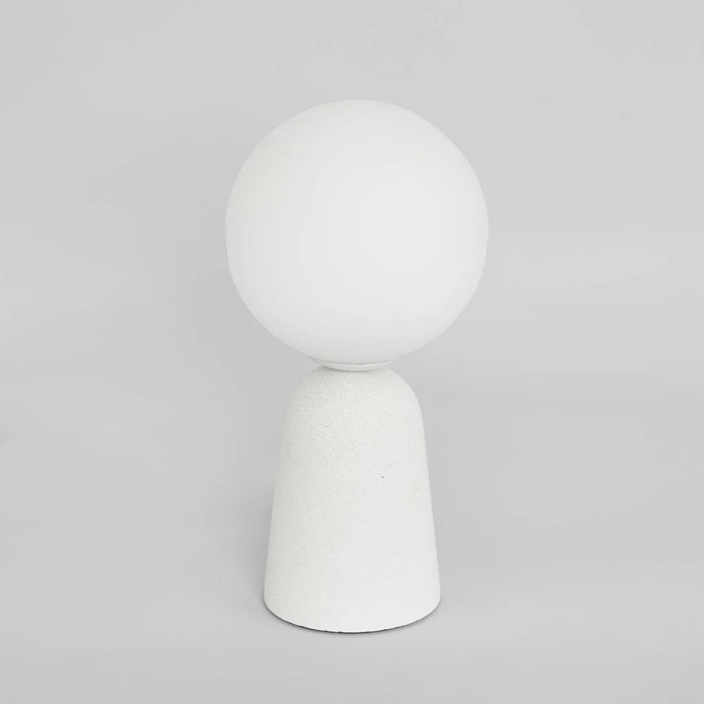 Poppy Cement Table Lamp