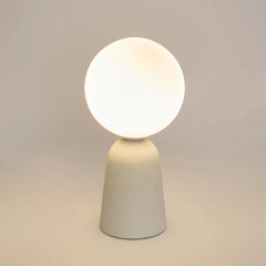 Poppy Cement Table Lamp