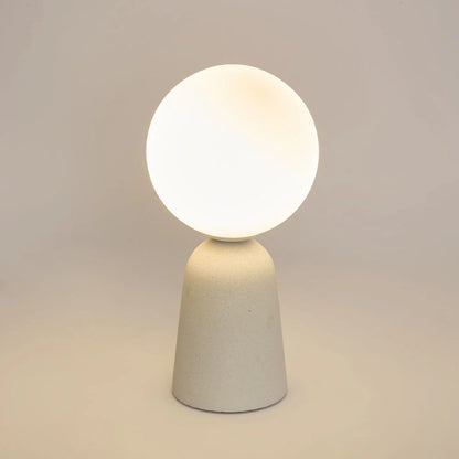 Poppy Cement Table Lamp