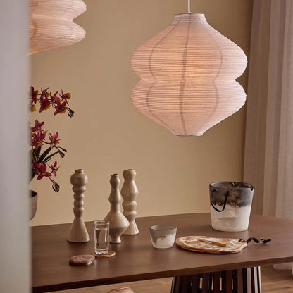 Kyoto White Paper Pendant