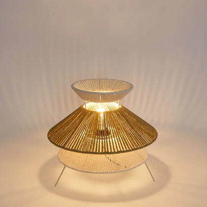 Looma Layered String Table Lamp
