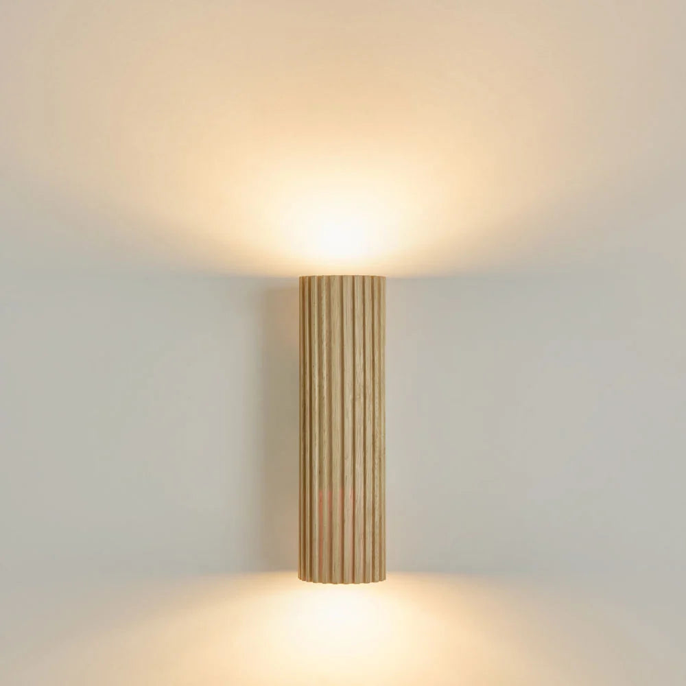 Vince Wooden Up/Down Wall Light