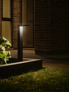 Rica Square Solar Garden light Black