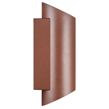 Nico Round 22 Exterior Wall Light Rusty