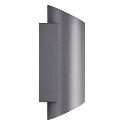 Nico Round 22 Exterior Wall Light Anthracite