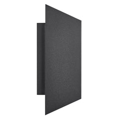 Nico Square 22 Exterior Wall Light Black