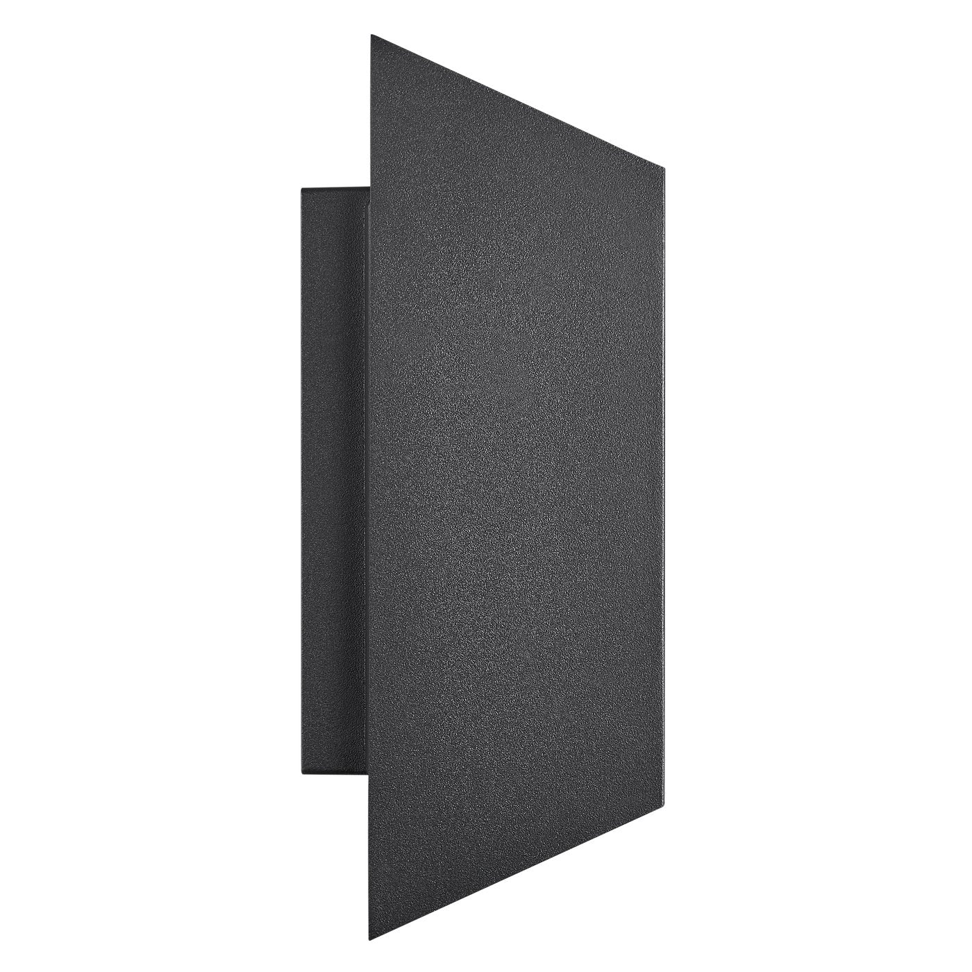 Nico Square 22 Exterior Wall Light Black