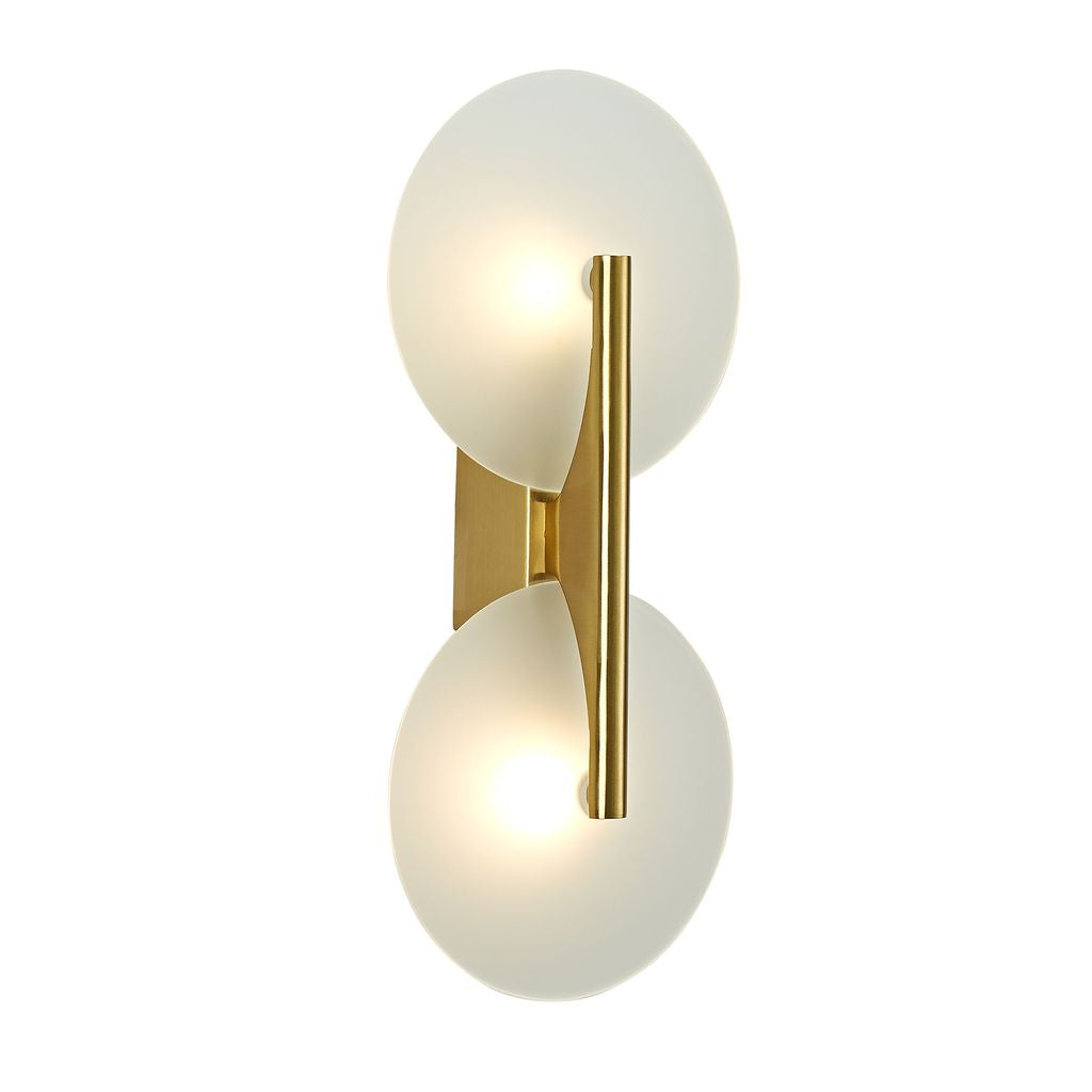 Noble Glass 2LT Wall Light