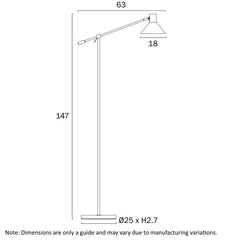 Olav Floor Lamp Green