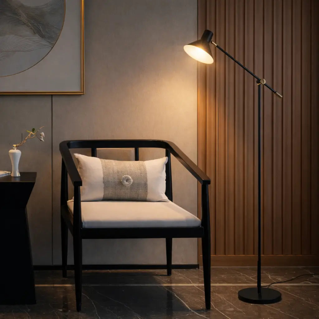Olav Floor Lamp Black