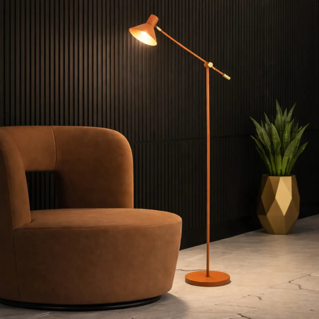 Olav Floor Lamp Orange