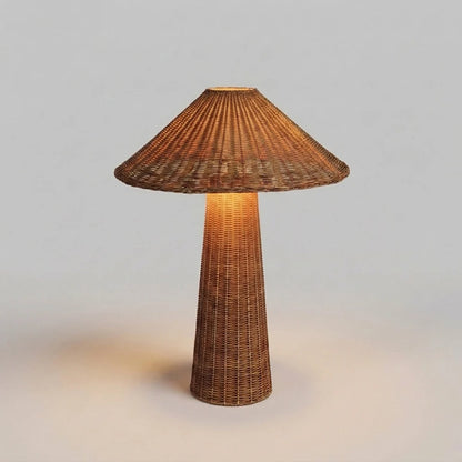 Apex Rattan Table Lamp