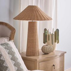 Apex Rattan Table Lamp