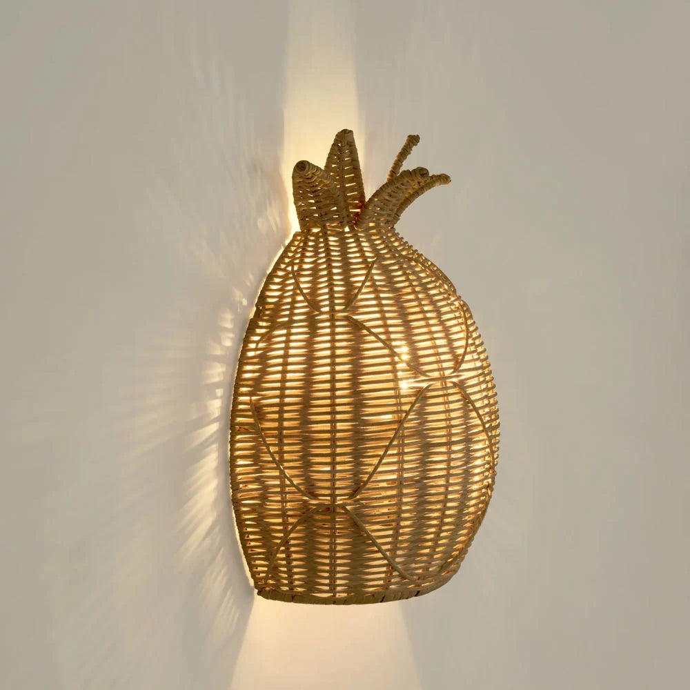 Isla Rattan Wall Light