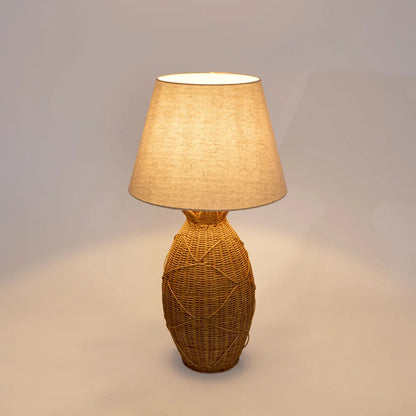Isla Rattan Table Lamp