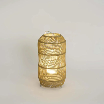 Jetty Rattan Rechargeable Lantern