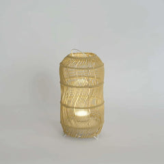 Jetty Rattan Rechargeable Lantern